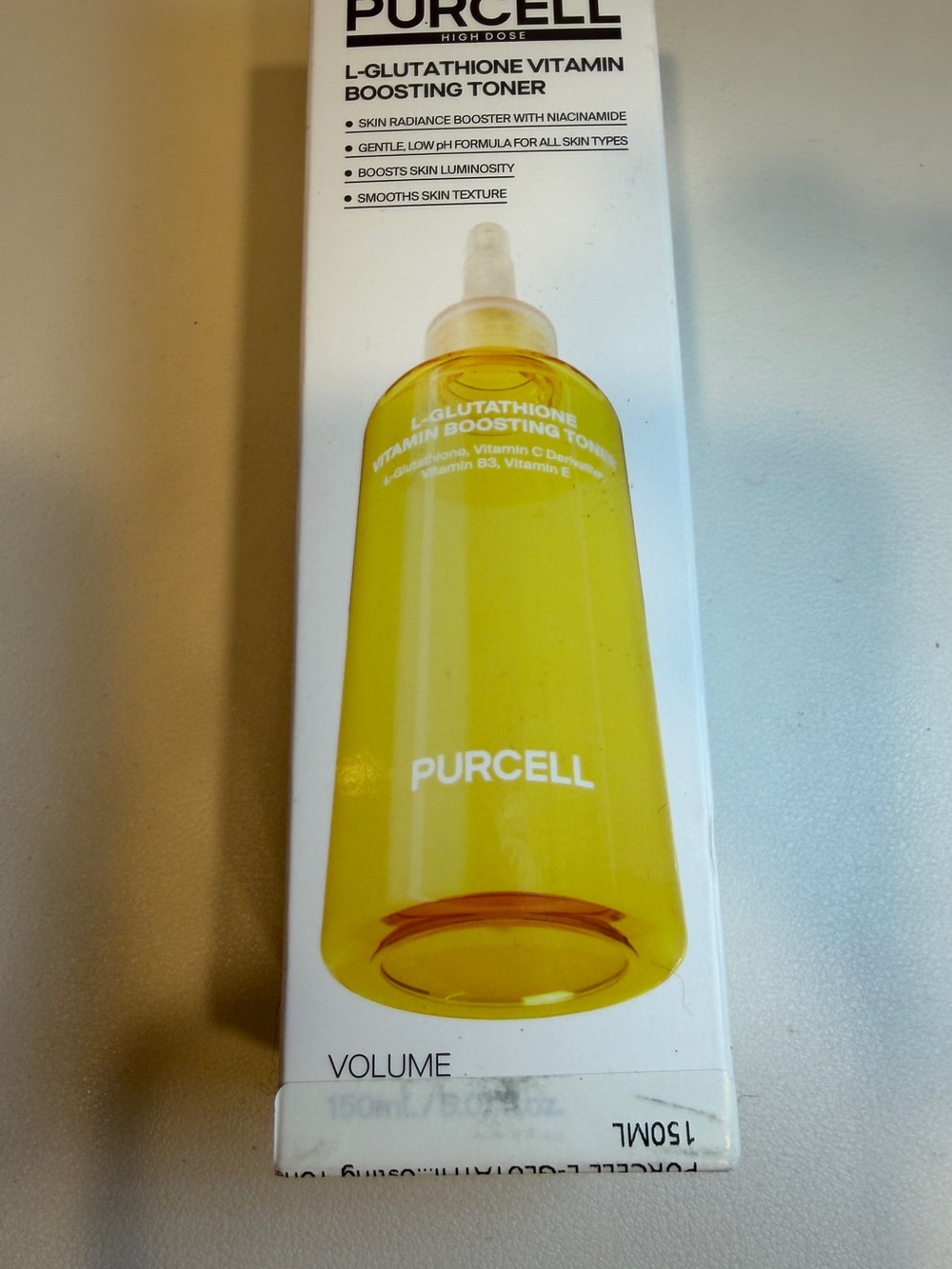 Purcell L-Glutathione Vitamin Boosting Toner 150ml